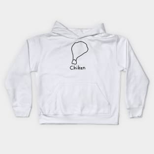 Dandadan Jiji's Chiken Kids Hoodie